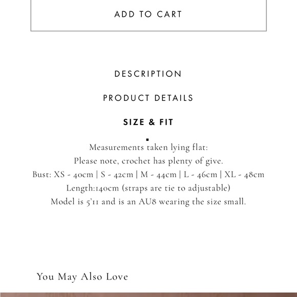 Chasing Unicorns Daisy Jane Crochet Dress - S - Picture 6 of 13